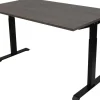 euroseats Bureau Rechthoekig Logan Eiken T-Voet 1.400 (B) x 800 (D) x 865 (H) mm Metaal