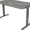 euroseats Bureau Rechthoekig Oxyd Beton T-Voet 1.200 (B) x 800 (D) x 865 (H) mm Metaal