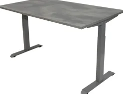 euroseats Bureau Rechthoekig Oxyd Beton T-Voet 1.200 (B) x 800 (D) x 865 (H) mm Metaal