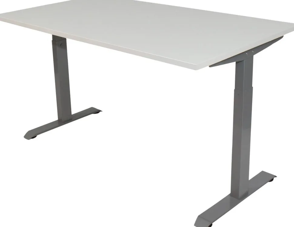 euroseats Bureau Rechthoekig T-Voet 1.600 (B) x 800 (D) x 865 (H) mm Metaal