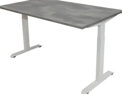 euroseats Bureau Rechthoekig Oxyd Beton T-Voet 1.400 (B) x 800 (D) x 865 (H) mm Metaal