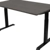 euroseats Bureau Rechthoekig Logan Eiken T-Voet 1.200 (B) x 800 (D) x 865 (H) mm Metaal