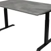 euroseats Bureau Rechthoekig Oxyd Beton T-Voet 1.600 (B) x 800 (D) x 865 (H) mm Metaal