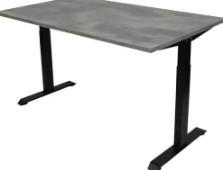 euroseats Bureau Rechthoekig Oxyd Beton T-Voet 1.600 (B) x 800 (D) x 865 (H) mm Metaal