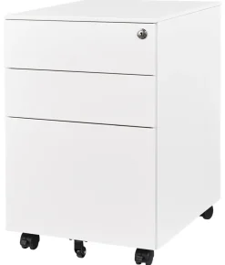 euroseats Bureauladeblok Rechthoekig 1 Lade 390 (B) x 500 (D) x 600 (H) mm Metaal