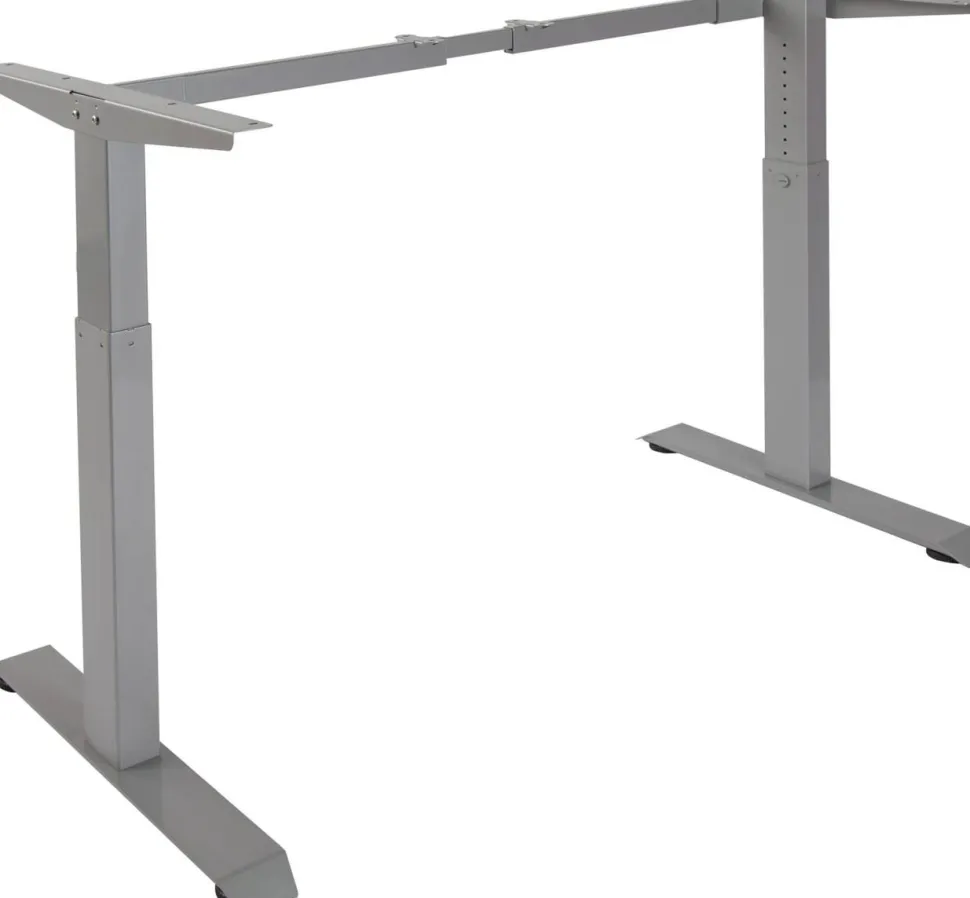 euroseats Bureauonderstel Rechthoekig T-Voet 1.600 (B) x 600 (D) x 840 (H) mm Metaal
