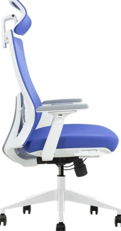 euroseats Bureaustoel Gaas Blauw 520 x 1111 mm