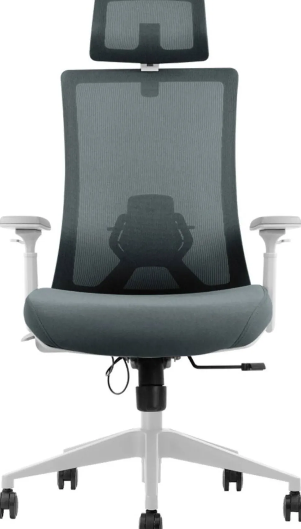 euroseats Bureaustoel Gaas Grijs 520 x 1111 mm