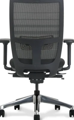 euroseats Bureaustoel Gaas Zwart 490 x 1150 mm