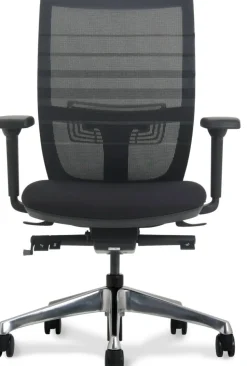 euroseats Bureaustoel Gaas Zwart 490 x 1150 mm