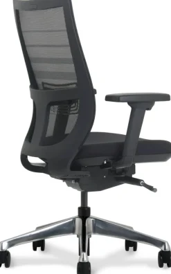 euroseats Bureaustoel Gaas Zwart 490 x 1150 mm