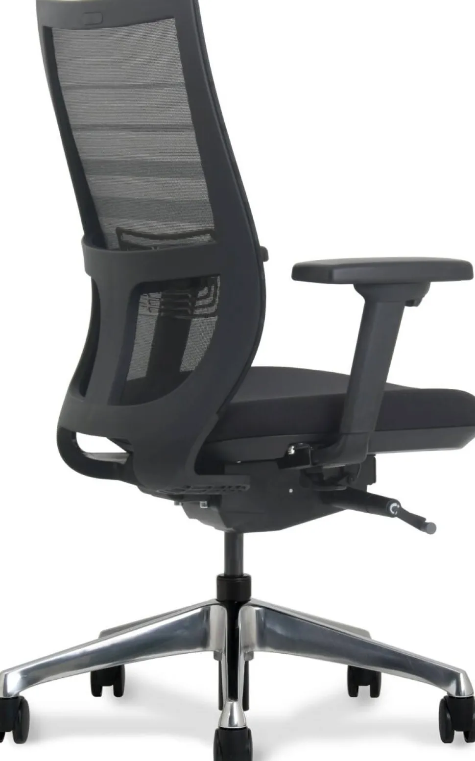 euroseats Bureaustoel Gaas Zwart 490 x 1150 mm