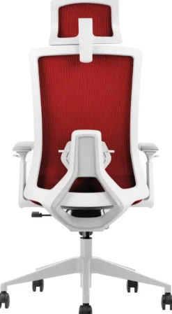 euroseats Bureaustoel Gaas Rood 520 x 1111 mm
