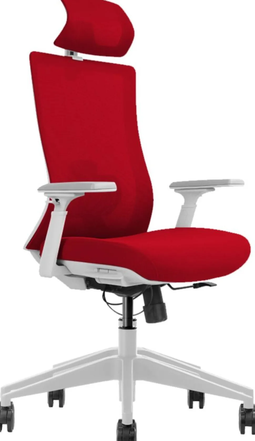 euroseats Bureaustoel Gaas Rood 520 x 1111 mm