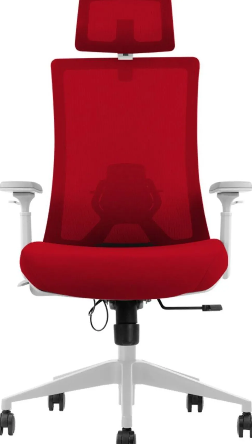 euroseats Bureaustoel Gaas Rood 520 x 1111 mm
