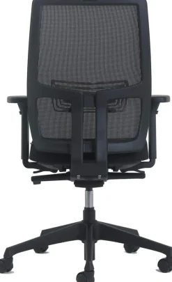 euroseats bureaustoel Torino mesh zwart