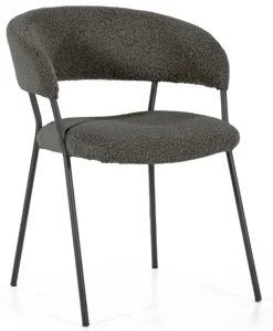 euroseats Copenhage Vergaderstoel Stof Vaste armleuning Antraciet 100 kg 552223 570 x 615 x 790 mm