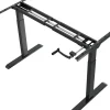 euroseats Crank Zit-sta-frame Rechthoekig T-Voet 1.100 (B) x 650 (D) x 1.165 (H) mm Metaal