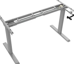 euroseats Crank Zit-sta-frame Rechthoekig T-Voet 1.100 (B) x 650 (D) x 1.165 (H) mm Metaal
