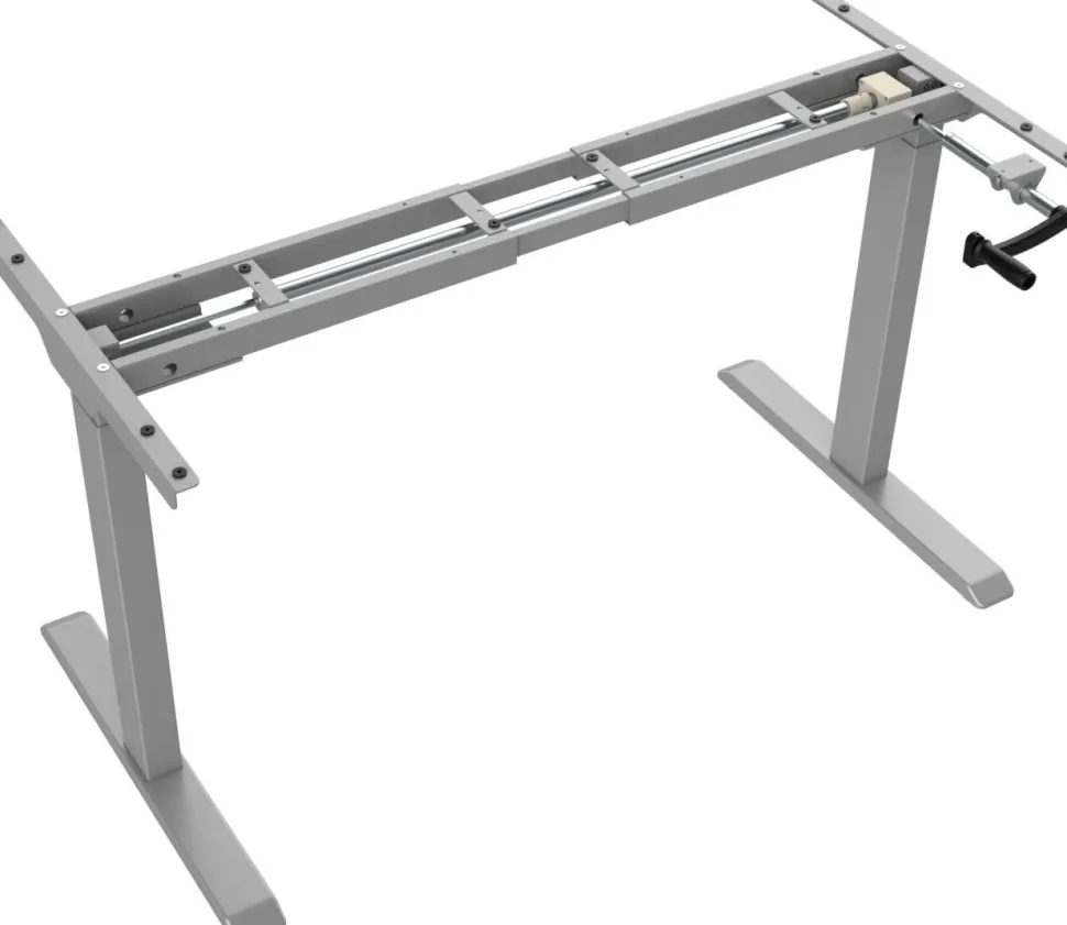 euroseats Crank Zit-sta-frame Rechthoekig T-Voet 1.100 (B) x 650 (D) x 1.165 (H) mm Metaal