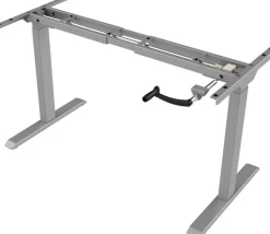 euroseats Crank Zit-sta-frame Rechthoekig T-Voet 1.100 (B) x 650 (D) x 1.165 (H) mm Metaal