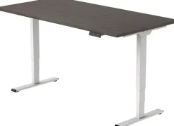 euroseats Economy Zit-sta-bureau Rechthoekig Logan Eiken T-Voet 1.400 (B) x 800 (D) x 1.275 (H) mm Metaal