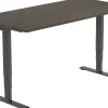 euroseats Economy Zit-sta-bureau Rechthoekig Logan Eiken T-Voet 1.600 (B) x 800 (D) x 1.275 (H) mm Metaal