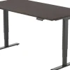 euroseats Economy Zit-sta-bureau Rechthoekig Logan Eiken T-Voet 1.400 (B) x 800 (D) x 1.275 (H) mm Metaal