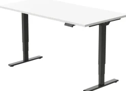 euroseats Economy Zit-sta-bureau Rechthoekig T-Voet 1.600 (B) x 800 (D) x 1.275 (H) mm Metaal