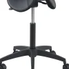 euroseats Ergonomic Stool Matera Nylon Medium Zwart