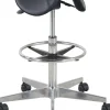 euroseats Ergonomic Stool Large Matera Zwart
