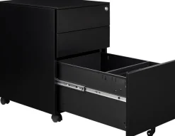 euroseats Mobiel ladeblok Rechthoekig 3 Lades 390 (B) x 500 (D) x 600 (H) mm Metaal