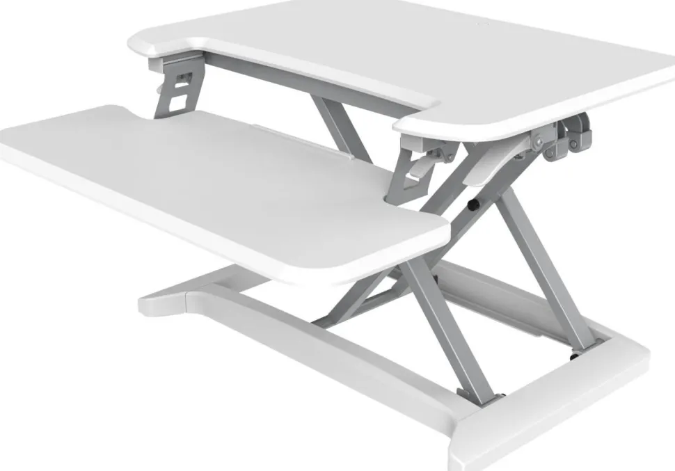 euroseats Small Hoogteverstelbaar Bureaumodule Basispaneel 700 (B) x 480 (D) mm Metaal, MDF (Medium-density fibreboard)