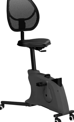euroseats Staande bureaufiets Stof Zwart 853 mm