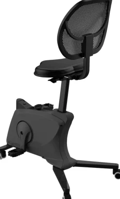 euroseats Staande bureaufiets Stof Zwart 853 mm