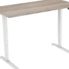 euroseats Zit-sta-bureau Rechthoekig Robson Eiken T-Voet 1.800 (B) x 800 (D) x 1.275 (H) mm Metaal