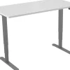 euroseats Zit-sta-bureau Rechthoekig T-Voet 1.800 (B) x 800 (D) x 1.275 (H) mm Metaal