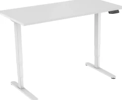 euroseats Zit-sta-bureau Rechthoekig T-Voet 1.800 (B) x 800 (D) x 1.275 (H) mm Metaal