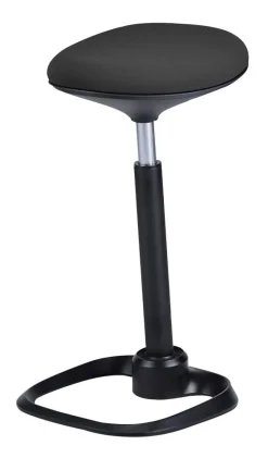 euroseats Zit-sta-kruk Zwart PRA.001 345 x 335 x 860 mm