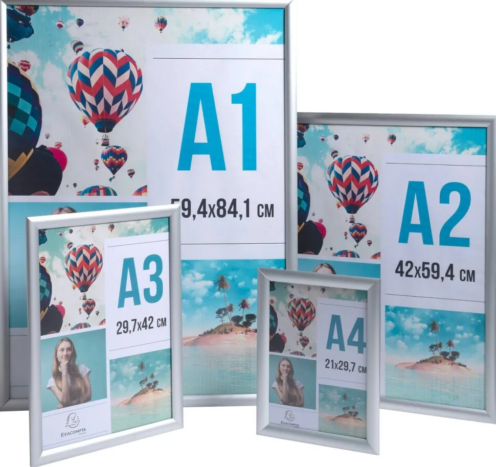 Exacompta Office Kliklijst 450 (B) x 624 (D) x 12 (H) mm 8294358D
