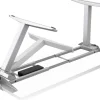 Fellowes Levado Elektrisch Hoogteverstelbaar Zit-sta-bureau Rechthoekig T-Voet 1.829 (B) x 698 (D) x 1.257 (H) mm Gemelamineerde spaanplaat, PVC (Polyvinylchloride), Staal