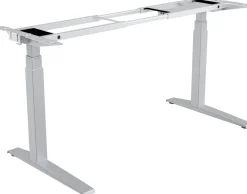 Fellowes Levado Elektrisch Hoogteverstelbaar Zit-sta-frame Rechthoekig T-Voet 1.829 (B) x 698 (D) x 1.257 (H) mm Gemelamineerde spaanplaat, PVC (Polyvinylchloride), Staal