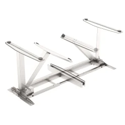 Fellowes Levado Elektrisch Hoogteverstelbaar Zit-sta-frame Rechthoekig T-Voet 1.829 (B) x 698 (D) x 1.257 (H) mm Gemelamineerde spaanplaat, PVC (Polyvinylchloride), Staal