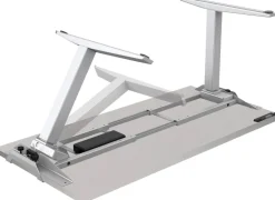 Fellowes Levado Elektrisch Hoogteverstelbaar Zit-sta-bureau Rechthoekig T-Voet 1.829 (B) x 698 (D) x 1.257 (H) mm Gemelamineerde spaanplaat, PVC (Polyvinylchloride), Staal