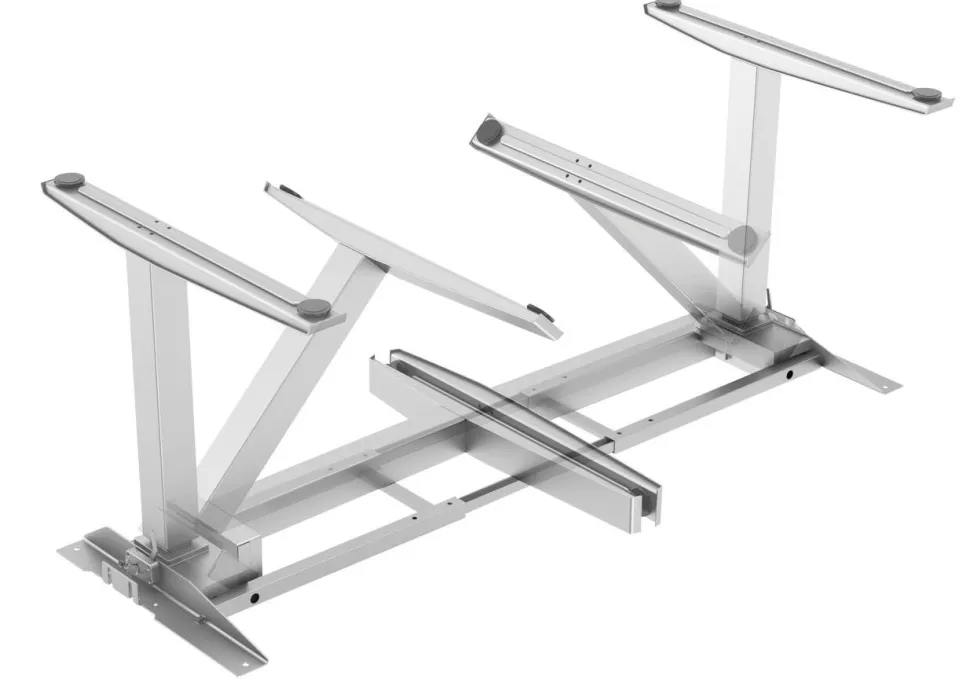 Fellowes Levado Elektrisch Hoogteverstelbaar Zit-sta-bureau Rechthoekig Wit T-Voet 1.829 (B) x 698 (D) x 1.257 (H) mm MDF (Medium-density fibreboard), PVC (Polyvinylchloride), Staal