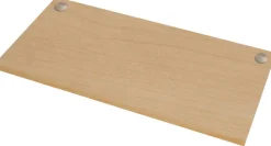Fellowes Levado Elektrisch Hoogteverstelbaar Zit-sta-bureau Rechthoekig Ahorn T-Voet 1.829 (B) x 698 (D) x 1.257 (H) mm Gemelamineerde spaanplaat, PVC (Polyvinylchloride), Staal
