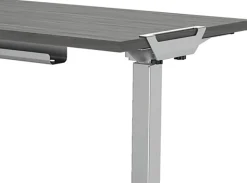 Fellowes Levado Elektrisch Hoogteverstelbaar Zit-sta-bureau Rechthoekig Eiken T-Voet 1.829 (B) x 698 (D) x 1.257 (H) mm Gemelamineerde spaanplaat, PVC (Polyvinylchloride), Staal