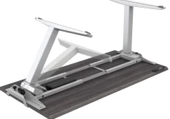 Fellowes Levado Elektrisch Hoogteverstelbaar Zit-sta-bureau Rechthoekig Eiken T-Voet 1.829 (B) x 698 (D) x 1.257 (H) mm Gemelamineerde spaanplaat, PVC (Polyvinylchloride), Staal