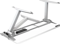 Fellowes Levado Elektrisch Hoogteverstelbaar Zit-sta-bureau Rechthoekig T-Voet 1.829 (B) x 698 (D) x 1.257 (H) mm Gemelamineerde spaanplaat, PVC (Polyvinylchloride), Staal