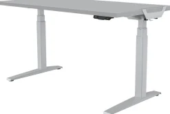 Fellowes Levado Elektrisch Hoogteverstelbaar Zit-sta-bureau Rechthoekig T-Voet 1.829 (B) x 698 (D) x 1.257 (H) mm Gemelamineerde spaanplaat, PVC (Polyvinylchloride), Staal